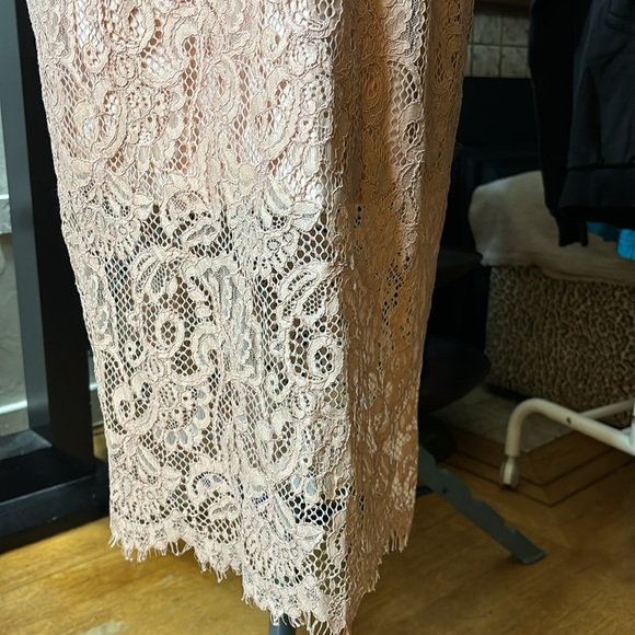 Gorgeous Bardot nude lace dress, size 10. - Picture 3 of 8